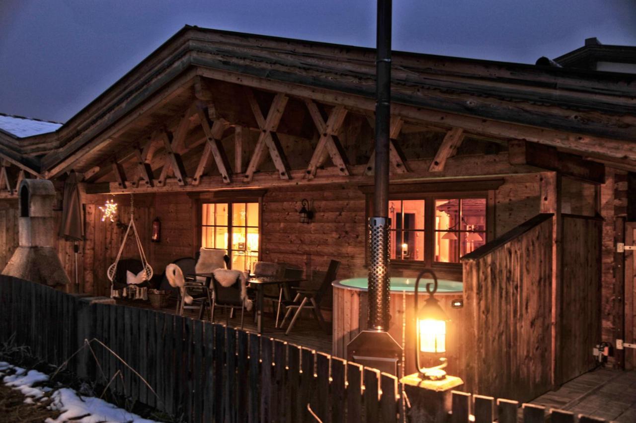 Luxury Chalets Wiesenruh Bichlbach Bagian luar foto