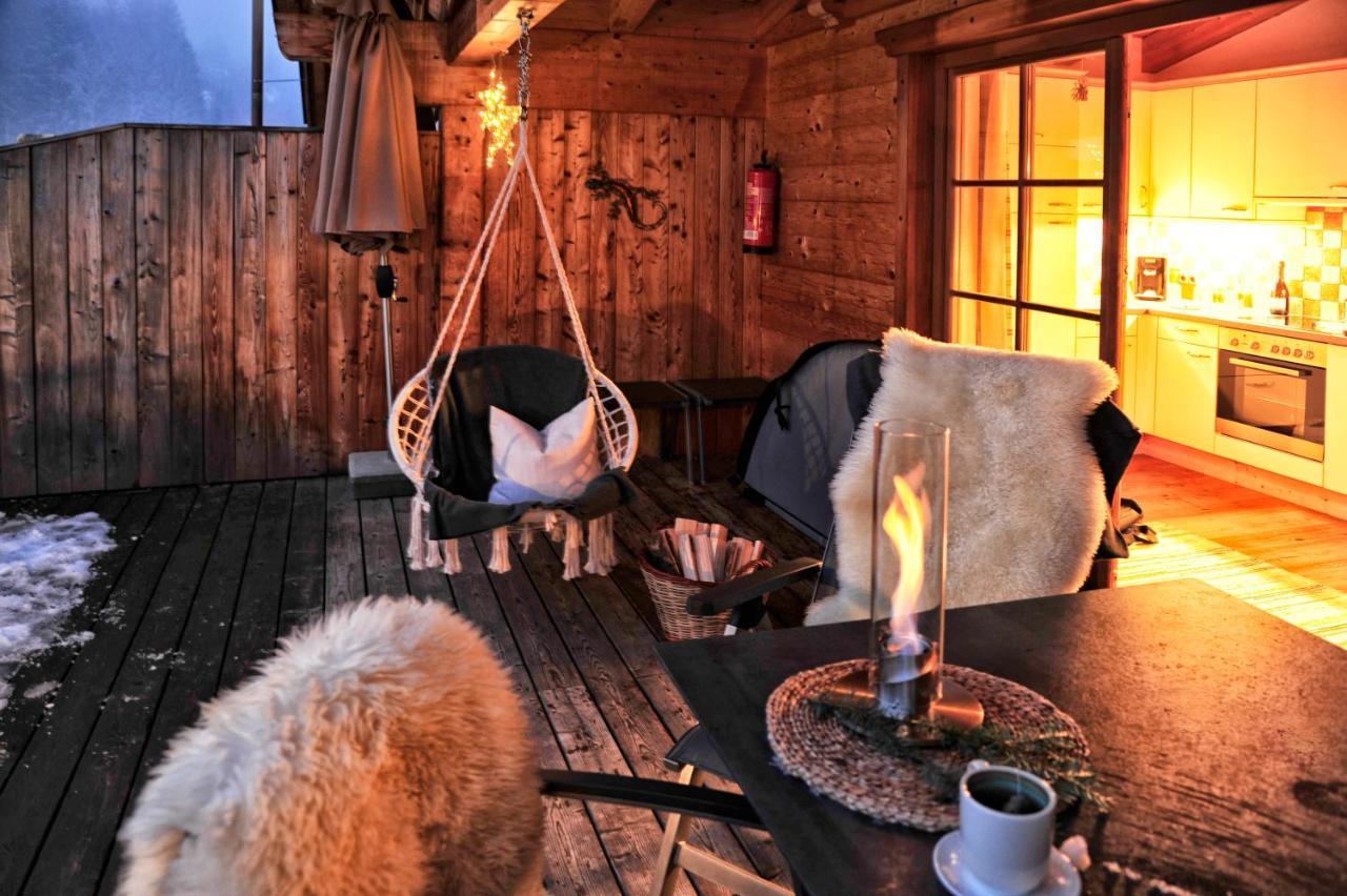 Luxury Chalets Wiesenruh Bichlbach Bagian luar foto