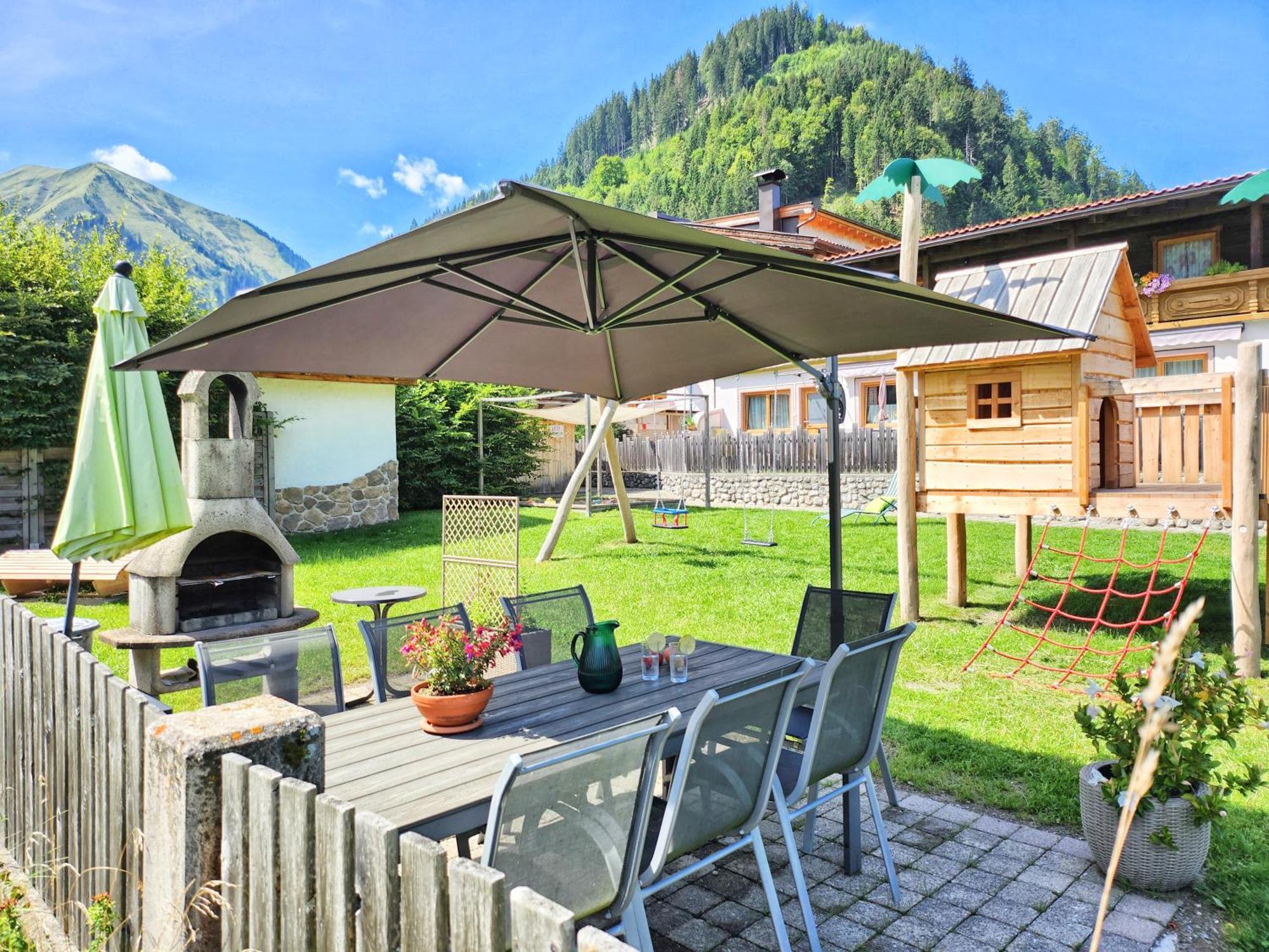 Luxury Chalets Wiesenruh Bichlbach Bagian luar foto